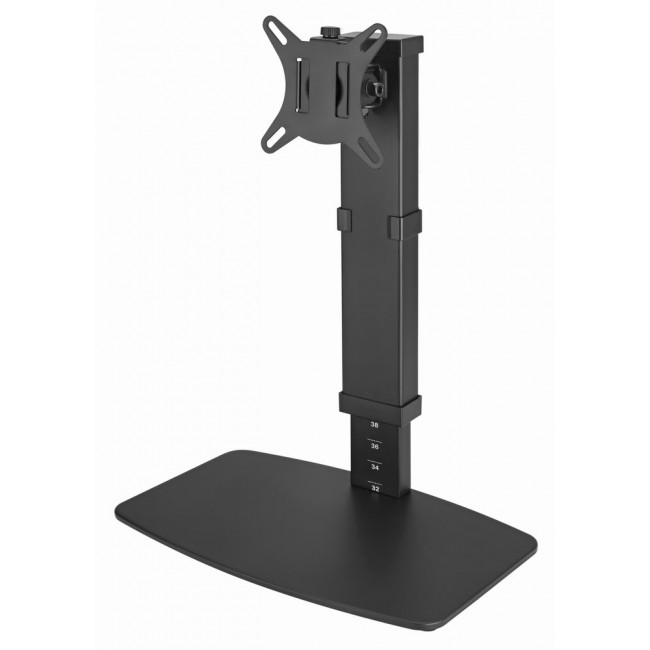 Gembird MS-D1ST-02 Height adjustable full-motion monitor desk stand, 17