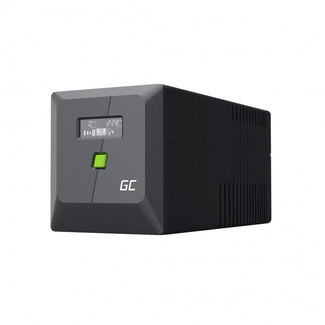 Green Cell uninterruptible power supply (UPS) Line-Interactive 0.75 kVA 480 W 4 AC outlet(s) Green Cell uninterruptible power supply (UPS) Line-Interactive 0.75 kVA 480 W 4 AC outlet(s)