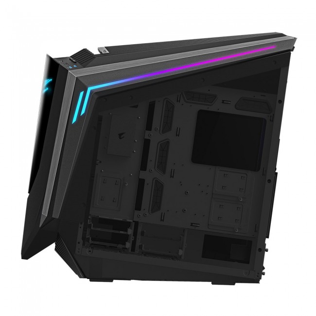 Gigabyte AORUS C700 GLASS ATX FullTower Black Case with Window Without Power Supply