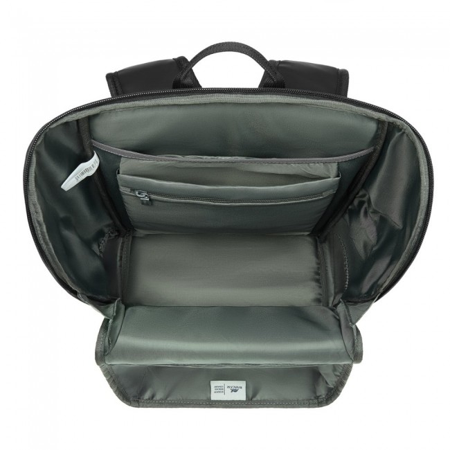 Rivacase Eden backpack City backpack Black Polyester, PU leather Rivacase Eden backpack City backpack Black Polyester, PU leather