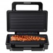 Adler CR 3074 Sandwich maker 2-in-1 Black, Stainless steel
