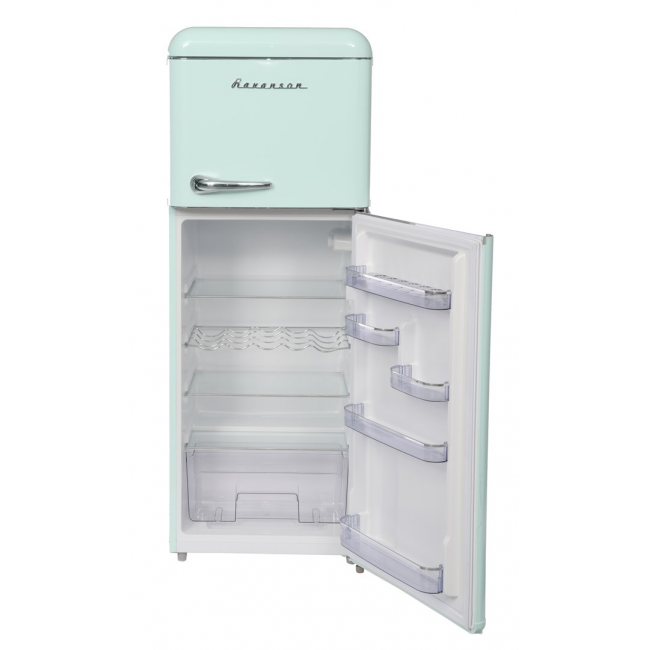 Fridge & Freezer Retro Ravanson LKK 210RM