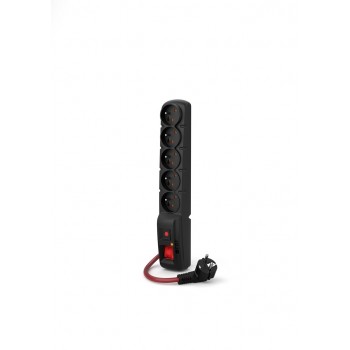 ACAR F5 POWER Black 5 AC outlet(s) 230 V 10 m