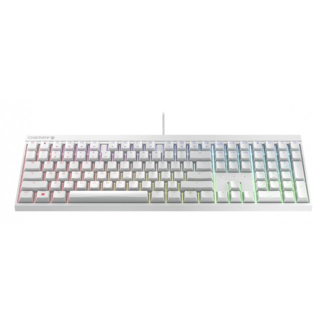 CHERRY MX 2.0S keyboard Gaming USB QWERTZ German White