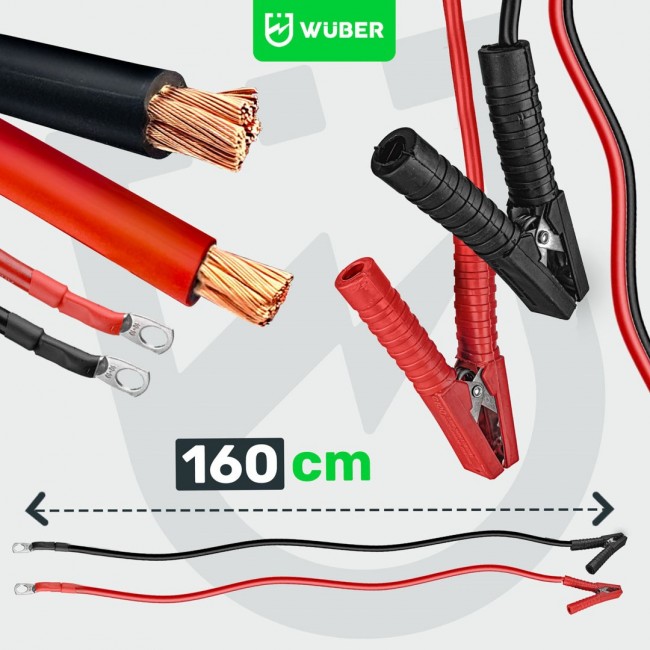 Battery charger with jump start 40 A 12/24 V W14005 WUBER