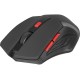 MOUSE DEFENDER ACCURA MM-275 RF BLACK & RED OPTICAL 1600DPI 6P MOUSE DEFENDER ACCURA MM-275 RF BLACK & RED OPTICAL 1600DPI 6P