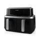 Nedis KAAF320BK fryer Double 4.2 L Stand-alone 2600 W Hot air fryer Black