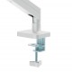 Gembird MA-DA1-04 Full-motion desk display mounting arm, 17 -32 , white Gembird MA-DA1-04 Full-motion desk display mounting arm, 17 -32 , white