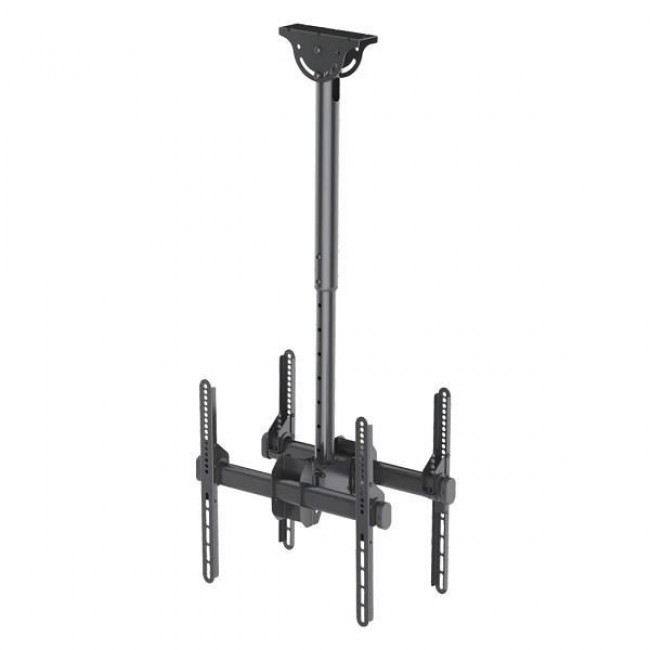 Neomounts NM-C440DBLACK Dual monitor/TV mount ceiling 32-60