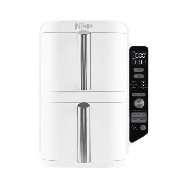 SharkNinja SL400EUWH fryer Double 9.5 L Stand-alone 2470 W Hot air fryer White SharkNinja SL400EUWH fryer Double 9.5 L Stand-alone 2470 W Hot air fryer White