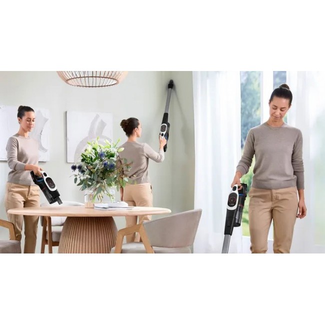 Bosch BCS931WBA stick vacuum/electric broom Battery Dry HEPA Bagless 0.4 L White 3 Ah Bosch BCS931WBA stick vacuum/electric broom Battery Dry HEPA Bagless 0.4 L White 3 Ah