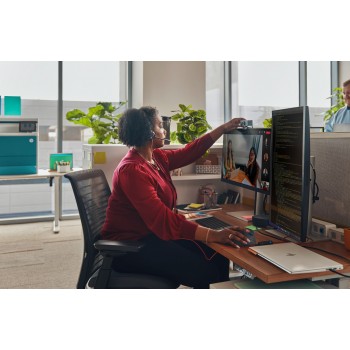 HP Poly Blackwire 3325 Stereo Microsoft Teams Certified USB-C Headset +3.5mm Plug +USB-C/A Adapter