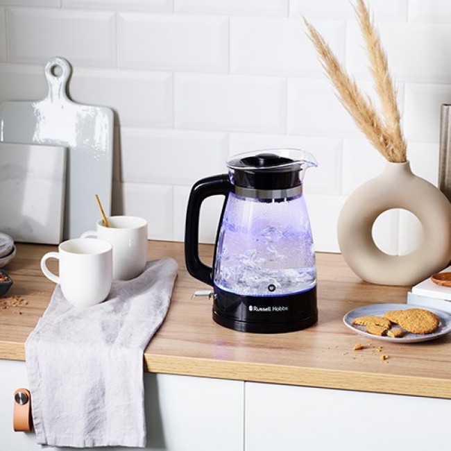 Russell Hobbs 26080-70 electric kettle 1.7 L 2400 W Black, Transparent