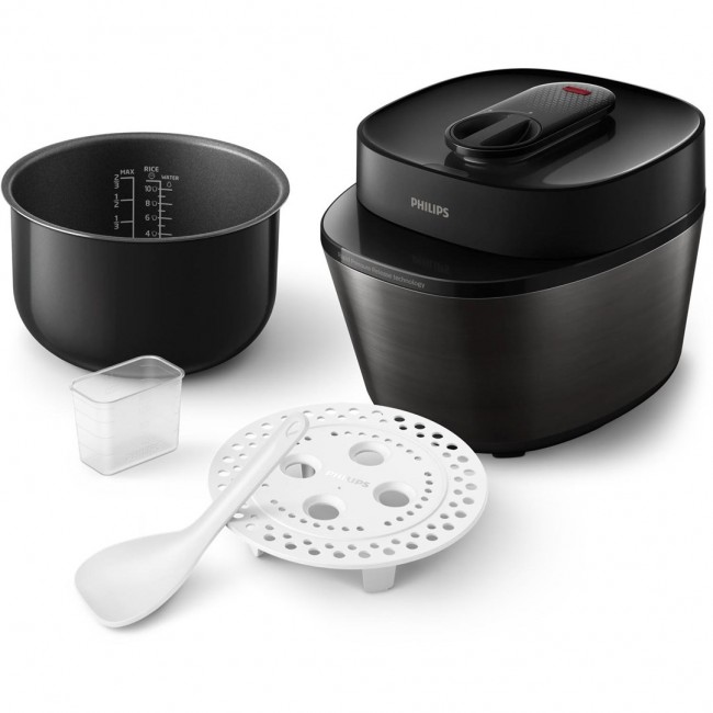 Philips | HD2151/40 | All-in-one Pressure Cooker | 1000 W | 5 L | Number of programs 12 | Black Philips | HD2151/40 | All-in-one Pressure Cooker | 1000 W | 5 L | Number of programs 12 | Black