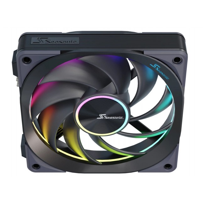 Seasonic MagFlow ARGB Computer case Fan 12 cm Black 3 pc(s)