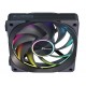 Seasonic MagFlow ARGB Computer case Fan 12 cm Black 3 pc(s)