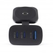 RealPower 450476 mobile device charger Power bank, Smartwatch, Tablet Black AC Wireless charging Fast charging Indoor
