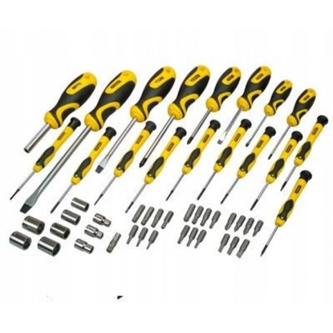 Screwdriver set 49 pcs. + bag Screwdriver set 49 pcs. + bag