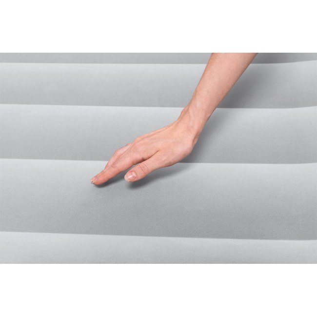 Bestway Tritech SleekFlow Headboard Air Mattress Queen with Built-in AC Pump and Antimicrobial Coating 2.26 m x 1.52 m x 84 cm
