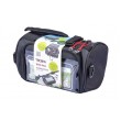 TROIKA BKB30/BK bicycle bag/basket Front 4 L Nylon, PVC, Tarpaulin Black