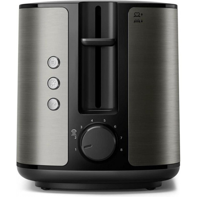 Philips Viva Collection HD2651/80 toaster 8 2 slice(s) 950 W Titanium