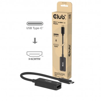 CLUB3D USB-C to HDMI 2.1 Adapter 8K60Hz