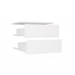 OPENO 2SZ Drawer Unit, 2 Drawers, WHITE, for the Wardrobe, for the Bedroom