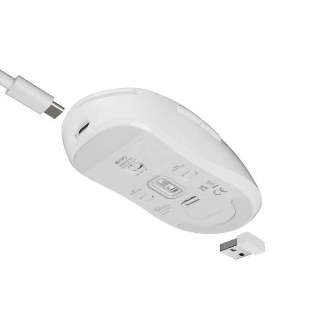 FURY Tanto T4 gaming mouse wireless 12000 dpi white FURY Tanto T4 gaming mouse wireless 12000 dpi white