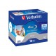 Verbatim BD-R SL 25GB 6x Printable 10 Pack Jewel Case 10 pc(s) Verbatim BD-R SL 25GB 6x Printable 10 Pack Jewel Case 10 pc(s)