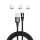 Savio CL-152 USB cable 1 m USB 2.0 USB C Micro USB A/Lightning Black Savio CL-152 USB cable 1 m USB 2.0 USB C Micro USB A/Lightning Black