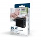 Gembird TA-UC-PDQC30LCD-BK-02 mobile device charger Universal Black AC Fast charging Indoor Gembird TA-UC-PDQC30LCD-BK-02 mobile device charger Universal Black AC Fast charging Indoor