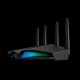ASUS RT-AX82U wireless router Gigabit Ethernet Dual-band (2.4 GHz / 5 GHz) Black ASUS RT-AX82U wireless router Gigabit Ethernet Dual-band (2.4 GHz / 5 GHz) Black