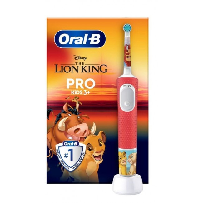 Oral-B VITALITY PRO D103 THE LION KING red toothbrush