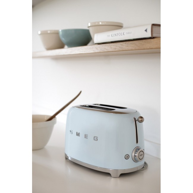 Smeg 50's Style Toaster TSF01PBEU Pastel Blue Smeg 50's Style Toaster TSF01PBEU Pastel Blue