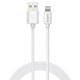 Savio Cl-193 USB cable USB 2.0 2 m USB A USB C/Lightning White