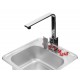 1-bowl steel sink