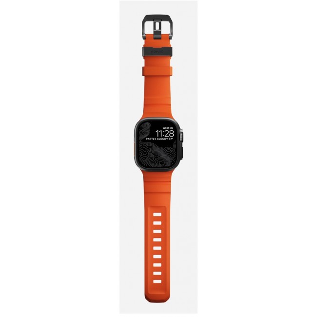 Nomad Rocky Point Band Black Leather, Titanium