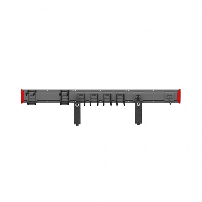 Maclean Wall-Mounted Tool Organizer, steel, max. load 228 kg, width 1222 mm, MC-179
