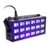Reflector + strobe LIGHT4ME LED UV 18x3W DMX