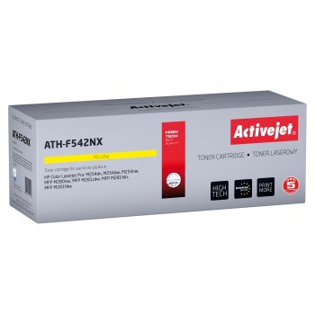 Activejet ATH-F542NX toner (replacement for HP 203X HP203X CF542X CRG 054H CRG054H Supreme 2500 pages yellow)