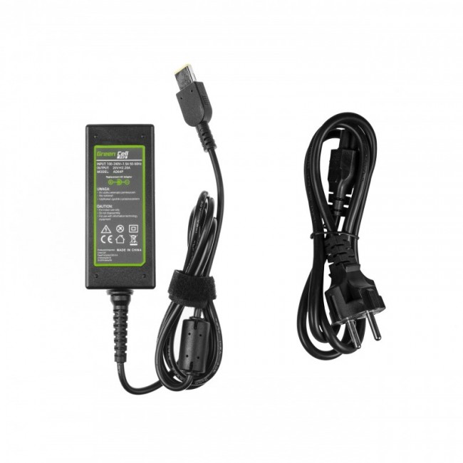 Green Cell AD64P power adapter/inverter Indoor 45 W Black