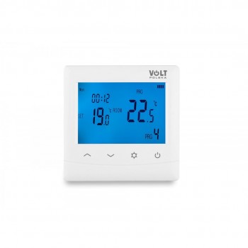 COMFORT HT-08 thermostat (floor) + smartphone app (Wi-Fi)