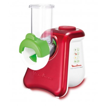 Moulinex DJ8115 electric grater/spiralizer Red, White