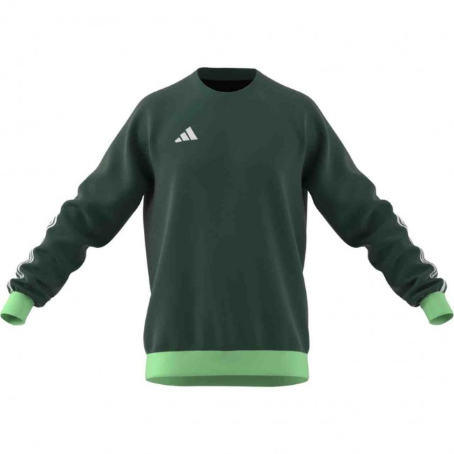 adidas Tiro 23 Competition Crew men's sweatshirt green HU1324 adidas Tiro 23 Competition Crew men's sweatshirt green HU1324