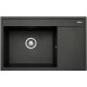 PYRAMIS CAMEA (79x50) 1B 1D L granite sink 070058501 carbon