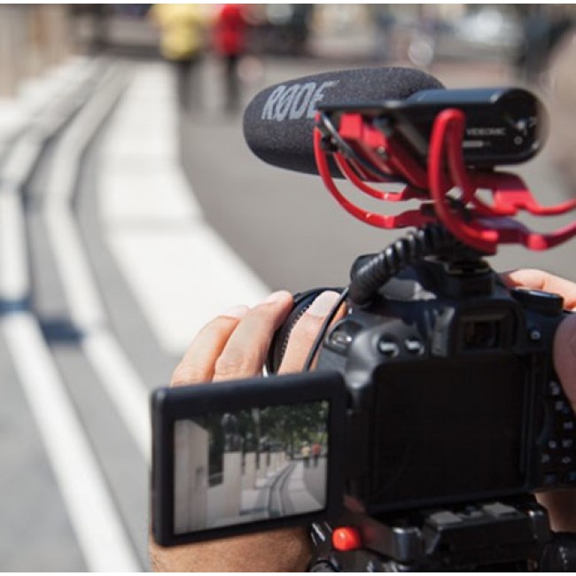 R DE VideoMic Rycote Black Digital camera microphone R DE VideoMic Rycote Black Digital camera microphone