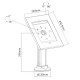 Maclean MC-677 Anti Theft Tablet Stand Holder Safe System Table Desk Mount Lock Key iPad 2 / 3 / 4 / Air Maclean MC-677 Anti Theft Tablet Stand Holder Safe System Table Desk Mount Lock Key iPad 2 / 3 / 4 / Air