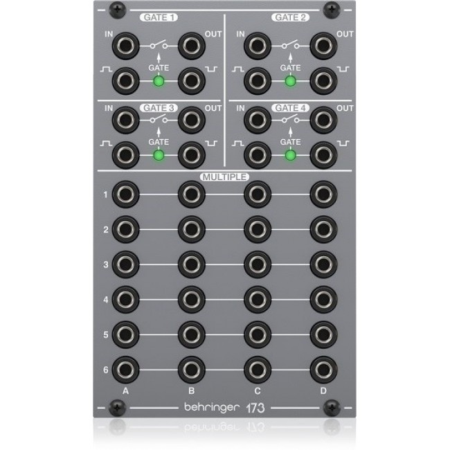 Behringer 173 QUAD GATE/MULTIPLES Modu syntezatora modularnego