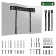 Maclean ultra flat wall mount for TV, 40-85