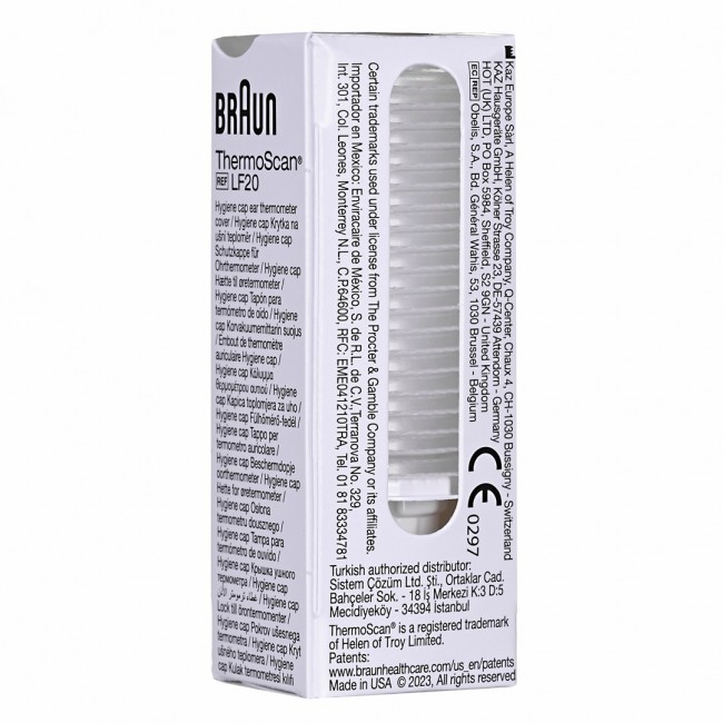 Braun ThermoScan 3 Contact White Ear